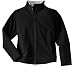 NEW Port Authority - Ladies Glacier Soft Shell Jacket Black/Chrome-1X