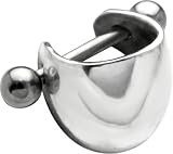 925 Sterling Silver SOLID WIDE BAND Cartilage Ear Cuff