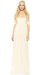 Empire   Waistline Chiffon/Polyester/Silk  Dress