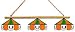 Miami University of Florida NCAA Stained Glass 3-Light 