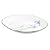 Corelle Impressions 12-1/4-Inch Serving Platter, Shadow Iris