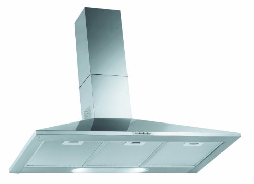 Gorenje DK 9310 X Kamin-Dunstabzugshaube / Ab- oder Umluftbetrieb / 90 cm / edelstahl