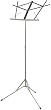 Tour Grade Nickel Folding Music Stand with Carrying Bag