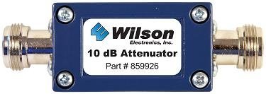 Wilson Electronics 10 dB Attenuator with N Female Connectors