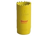 Starrett SH0100 Bi-Metal Straight 6-Pitch Hole Saw, HSS Teeth, 1 Diameter, 1-5/8 Cutting Depth, 1/2-