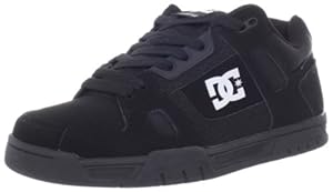 DC Men's Stag Sneaker,Pirate Black/White,9 M US