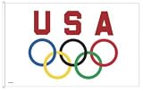 US Olympic Team 3x5 Flag