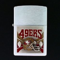San Francisco 49ers Large Emblem Zippo Lighter