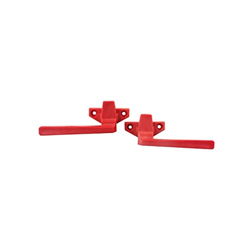 JR Products81925 Emergency Window Latch Set , Red
