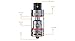 SMO K TFV8 Cloud Beas t RDA Black Authentic