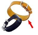 Greyhound / Whippet Wide Dog Collar 16" Black
