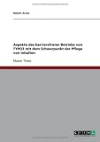 Aspekte des barrierefreien Betriebs von TYPO3 mit dem Schwerpunkt der Pflege von Inhalten