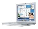 Apple iBook G4 - PPC G4 1 GHz - RAM 256 MB - HD 30 GB - CD-RW / DVD-ROM combo - MacOS X 10.3 - 12.1" TFT