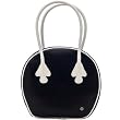Bisadora Leather Bowling Bag