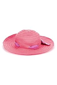 Wide Brim Taped Bow Hat