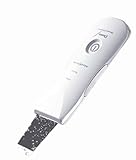 Derma F - Ultrasonic Skin Scrubber for Skin Peeling , Face Lifting and Ion Therapy.Highest Quality Ultrasound Spatula for Professional microdermabrasion at home.