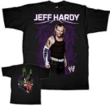 WWE Wrestling Jeff Hardy Le Fleur Black Men's T-Shirt Tee