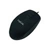 LogiLink ID0061 Optische Silicon Maus USB (5 Tasten, 800dpi) schwarz