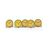 ORIGINAL MINI CLOCKS 12-PK WOOD