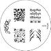 Beauty : Konad Stamping Nail Art Image Plate - M73