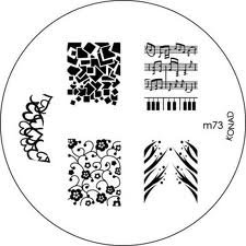Konad Stamping Nail Art Image Plate - M73