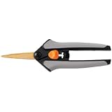 Fiskars Titanium Micro-Tip Easy Action Scissors, 5-Inch