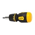 Stanley 66-358 Stanley Stubby Ratcheting MultiBit Screwdriver