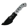 Tom Brown Tracker #2 Gray Micarta Handle, Black Blade, Kydex