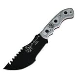 Mini Tom Brown Tracker, Gray Micarta, Black Blade, Kydex