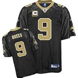 Reebok New Orleans Saints Drew Brees Authentic Jersey Size 52