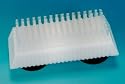 Vegetable or Nail Brush with Suction Cup Base