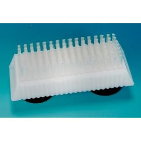 Vegetable or Nail Brush with Suction Cup Base