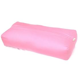 KushOasis OM122010-Cashmere Rose OMSutra Deluxe Rectangular Bolsters - Color - Cashmere Rose