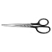 Westcott Contract Stainless Steel Scissors, 8", Black