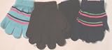Set of Four Pairs of One Size Magic Stress Gloves for Infants Ages 1-3 Years