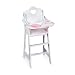 Badger Toys Doll Highchair with Plate, Bib, and Spoon