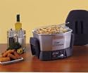 Friteuse und Fondue in einem Ger&auml;t, mit 1,5 Liter Fassung, komplettes Set