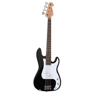 43 Black Electric Bass Guitar by 