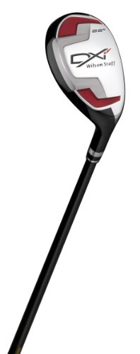 Wilson Men's New DXi 4 Hybrid (Right Hand, Stiff Flex, 22 Degrees)