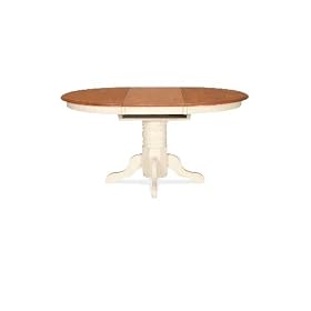 International Concepts T60-48XB Single Pedestal Table Base - Heritage Oak-Pearl by International Concepts