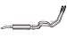 Gibson Performance Exhaust 9120 Aluminized Dual Sport Exhaust System