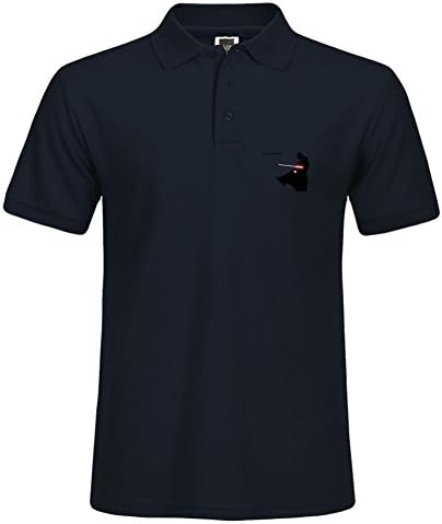 Machine Printed Star Wars Darth Vader I Am Your Father Ipod Parody Polo Shirt Stylish Men Navy Shirts Short Sleeve X-large Polo