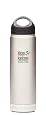 Klean Kanteen Wide Mouth Insulated Water Bottle with Loop Cap