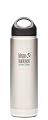 Klean Kanteen Wide Mouth Insulated Water Bottle with Loop Cap