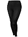 Plus4u Women's Cotton Spandex Full Length Good Strechy Legging