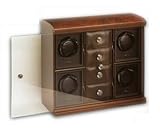 Underwood 4 Module Watch Winder with Compartment Trays