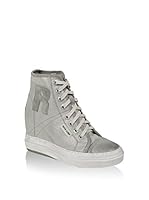 RUCO LINE Zapatillas de cuña (Gris)