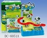 rolling dogs climbing ladder and slide battery operated
