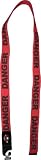 Emily the Strange Juniors Adjustable DANGER Red Web Belt