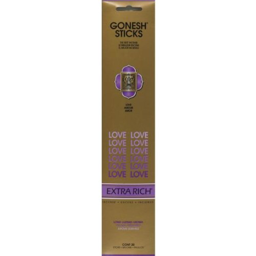 Gonesh - Love 20 Count Incense Sticks